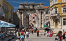 Monumento culturale Arco dei Sergi - Porta Aurea
