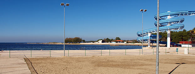 Plaža Katoro Umag panorama