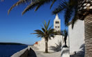 The tower and the Church of Saint Cristofer Rab, Rab