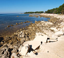 Plaža Aurora, Umag