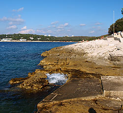 Spiaggia Brioni, Pula