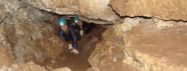 Caving in Istria