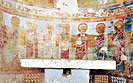 Frescoes in Church of St. Agatha - Kanfanar, Rovinj