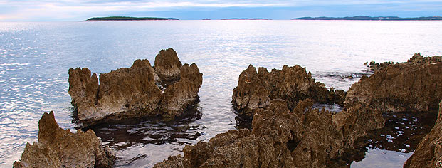 Beach Bay Dagita, Rovinj Rovinj panorama