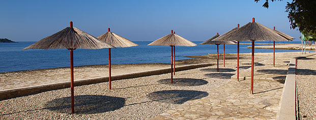 Strand Hotel Delfin Porec panorama