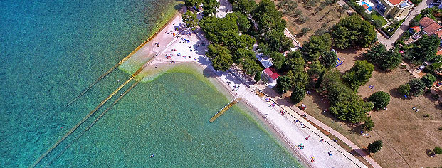 Spiaggia Djecje igraliste Pula panorama