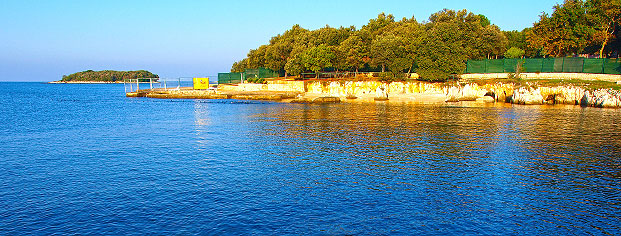 Spiaggia TN Funtana Vrsar panorama