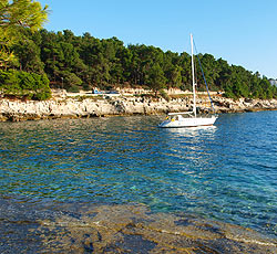 Strand Gortanova Uvala, Pula