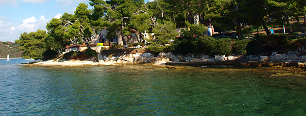 Plaža Indije Medulin panorama