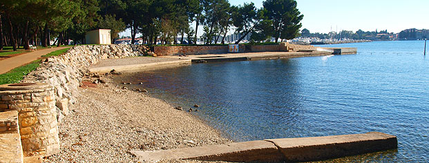 Plaža Karpinjan Novigrad panorama