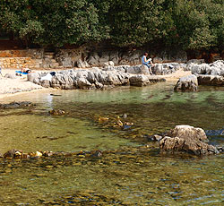 Plaža Kuvi, Rovinj, Rovinj