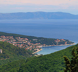 Strand Lanterna, Rabac