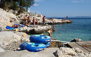 Plaža Lanterna, Rabac