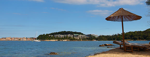 Strand Lone Bay, Rovinj Rovinj panorama