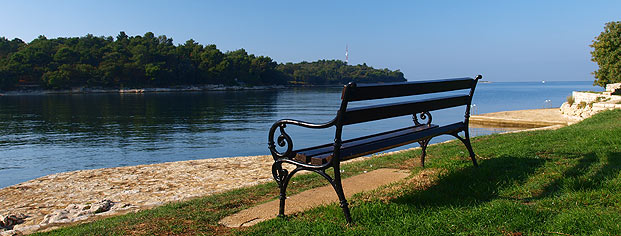 Strand Lotosi Porec panorama