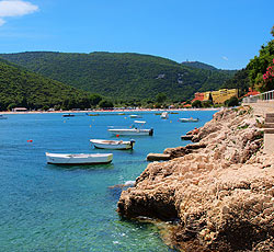 Strand Maslinica, Rabac