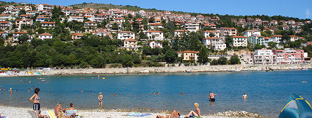 Plaža Maslinica Rabac panorama