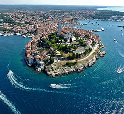 Spiaggia Monte - centro storico, Rovinj, Rovinj