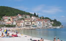 Plaža Mošćenička Draga Verudela, Opatija