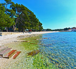 Plaža MUP Valbandon, Pula