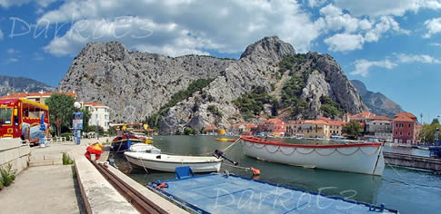 Omiš panorama