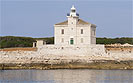 The lighthouse of Cape Peneda, Brioni