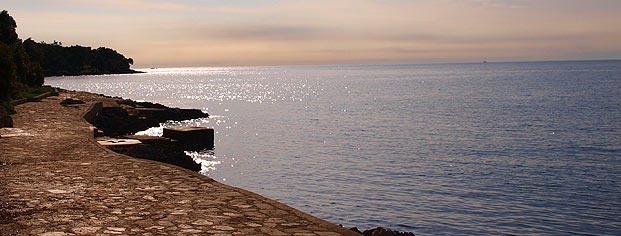 Strand Petalon Vrsar panorama