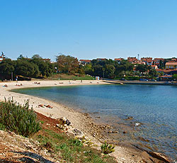 Beach Pjescana Uvala, Medulin