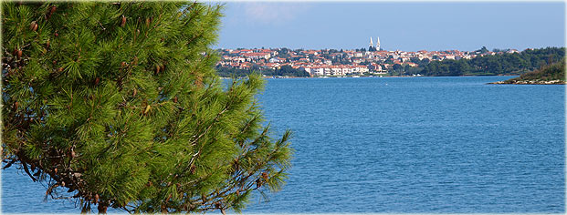 Plaža Pomer Medulin panorama