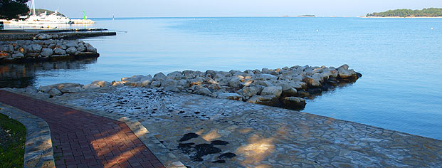 Beach AC Puntica Vrsar panorama