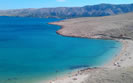 Beach Rucica, Metajna, Pag