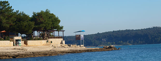 Plaža Sirena Novigrad panorama