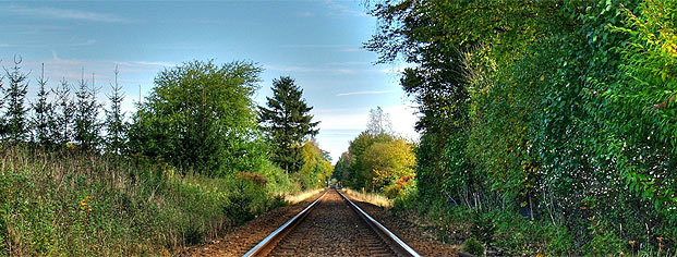 Arrivo in Istria con il treno