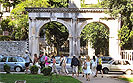 Cultural sight Twin Gates and City Walls