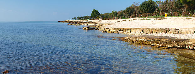 Plaža FKK AC Ulika Poreč panorama