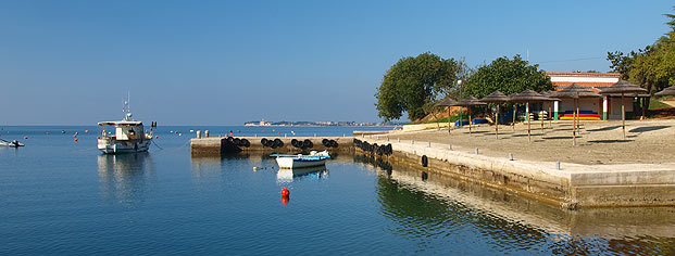 Spiaggia Valeta Porec panorama