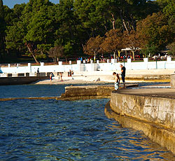 Strand Valkane, Pula