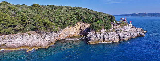 Spiaggia Vile Stinjan Pula panorama