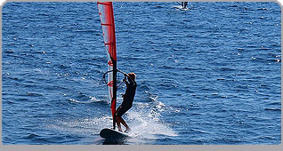 Spiagge per sport acquatici